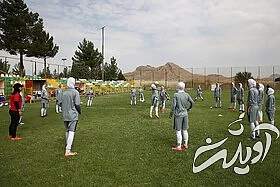 اردوی تدارکاتی تیم ملی فوتبال بانوان در اصفهان